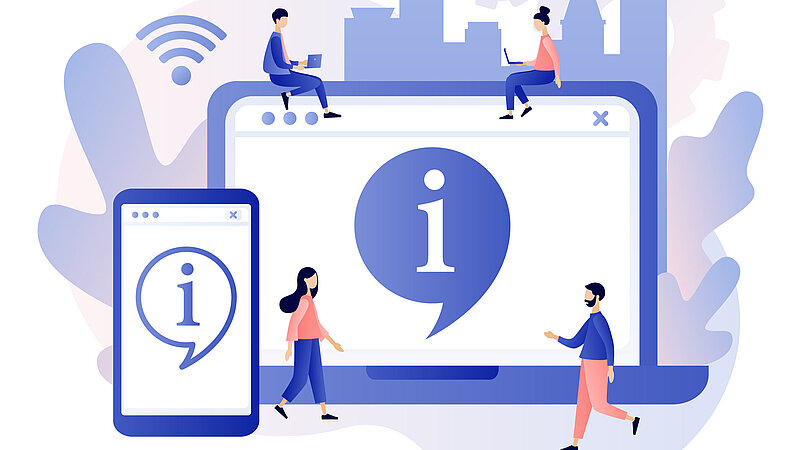 Illustration: Symbolbild für nützliche Informationshinweise