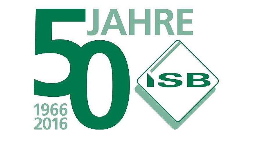Logo "50 Jahre ISB" (1966-2016)