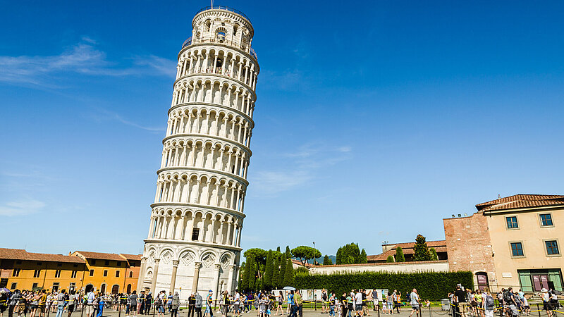 Der schiefe Turm von Pisa, Italien