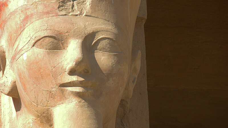 Statue der Königin Hatschepsut in Ägypten