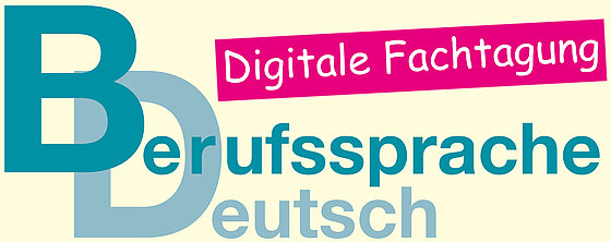 Logo: Digitale Fachtagung - Berufssprache Deutsch