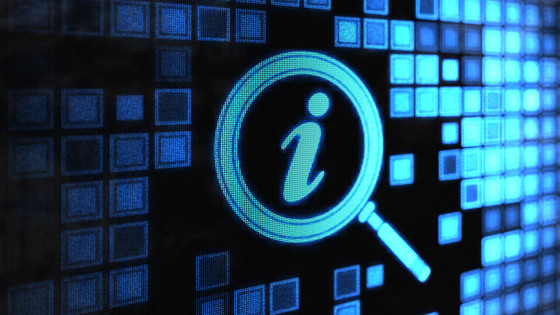Digitales Informationssymbol