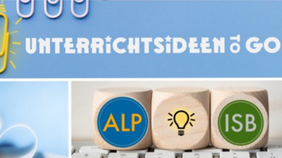 Unterrichtsideen to go - drei Würfel: ALP - eine Glühbirne - ISB
