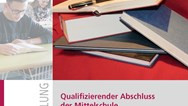 Illsutrierendes Bild: Screenshot des Deckblattes der Handreichung Qualifizierender Abschluss der Mittelschule Übungsaufgaben Reading